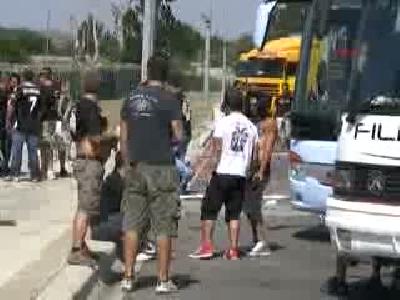 PAOK taraftar� T�rkiye'de