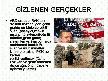 GİZLENEN GERÇEKLER